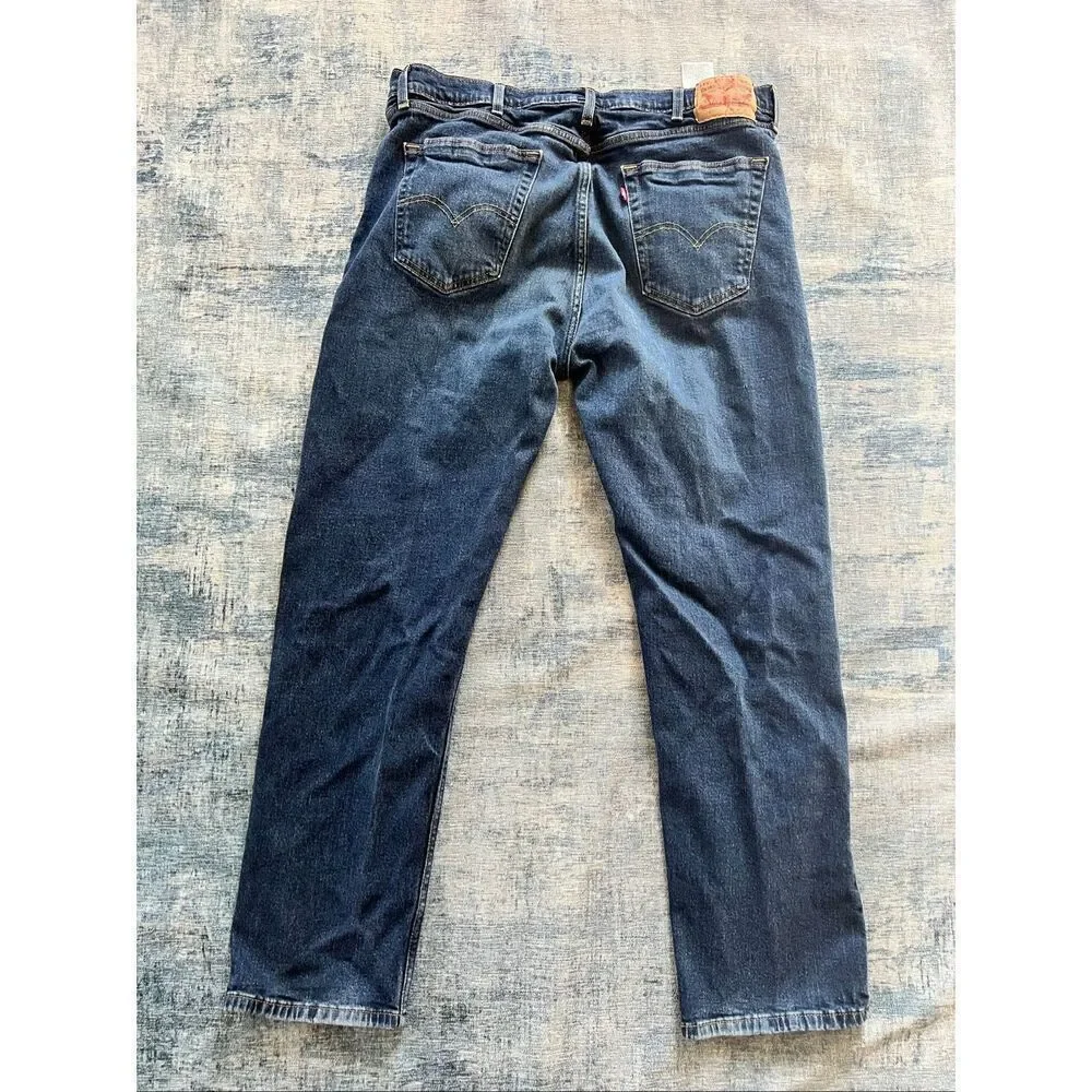 Levi's 505 Regular Fit Straight Leg Denim Jeans Size 40 x 32